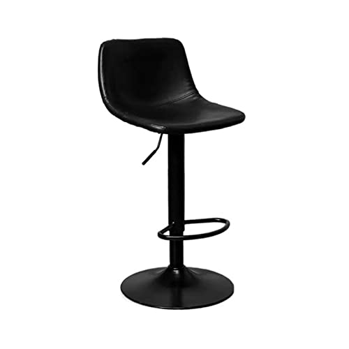 Hohe Barhocker, drehbarer Barstuhl, moderner Restaurant-Café-Insel-Tisch und Stuhl, Rückenlehne, hoher Esszimmerstuhl, kann angehoben werden (60–80 cm), Küchentheke, Barhocker (Farbe: D) (Messing) von FGFTHJBJNBDKFVFNVJNFBNVJG
