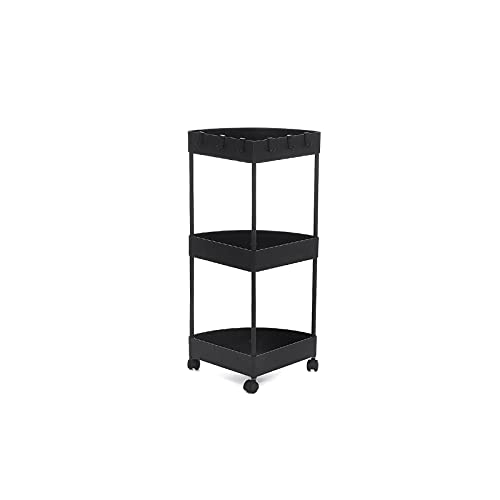 Küchenregal Badregal Duschregal Shampoo Abfluss Halter Tablett Ständer Eckregale Organizer Küchenwagen Trolley Lagerregale (Größe: 4 Ebenen) () von FGFTHJBJNBDKFVFNVJNFBNVJG