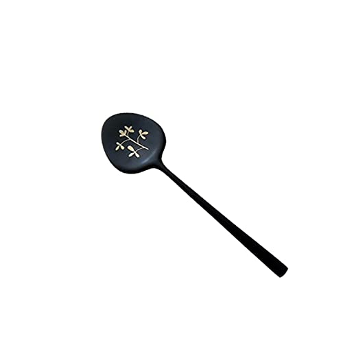 Löffel, Kaffeelöffel, Kaffee-Rührlöffel, matt, spiegelnd, Edelstahl, Honigrühren, Kaffeeschaufel, Messlöffel, Drehlöffel, Edelstahl, Esslöffel, Suppenlöffel (Größe: 6 Stück) () von FGFTHJBJNBDKFVFNVJNFBNVJG