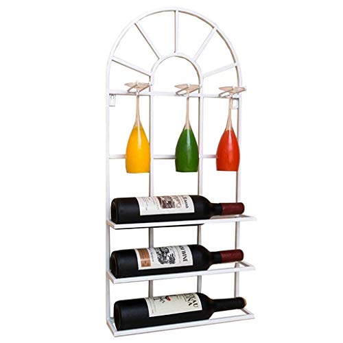 Loft Wandregal aus Metall, Eisen, Wandbehang, Weinregale, Weinflaschen- und Gläserhalter, Rahmen, Weingläser, Kelchregal, 35 x 9 x 75 cm, Braun Loft Wandregal aus Metall, Eisen, Wandbehang, Weinregale, Weinflaschen- und Gläserhalter, Rahmen, Weingläser, Kelchregal, 35 x 9 x 75 cm, Braun von FGFTHJBJNBDKFVFNVJNFBNVJG