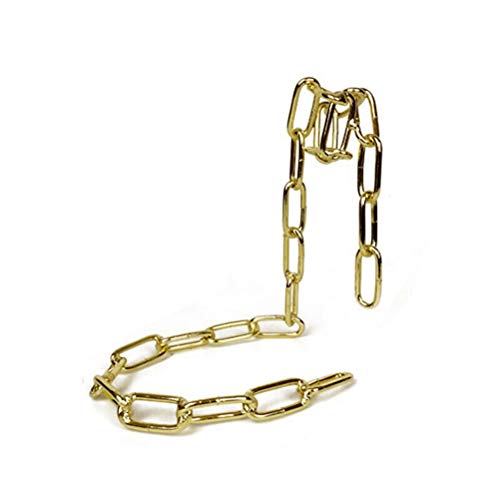 Magische Aufhängung Eisenkette Weinregal Kreativer Halter Seil Weinflaschenhalter Dekor für Hochzeiten, Partys, Bankett, Bar (Farbe: Gold) von FGFTHJBJNBDKFVFNVJNFBNVJG