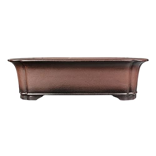 Outdoor Indoor Garden Plant Pots Rectangular Plant Container Purple Sand Bonsai Flower Pot Extra Large Old Stump Pine Flower Pot Vintage Style Flower Pot With Drainage Hole Plant Container Accessories von FGFTHJBJNBDKFVFNVJNFBNVJG