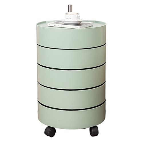 Schlafzimmertisch, mobiler Nachttisch, runder Schreibtisch, Schließfach, einfache Kosmetik, Schließfach, Möbel, Schlafzimmer (Farbe: 3) (2) von FGFTHJBJNBDKFVFNVJNFBNVJG