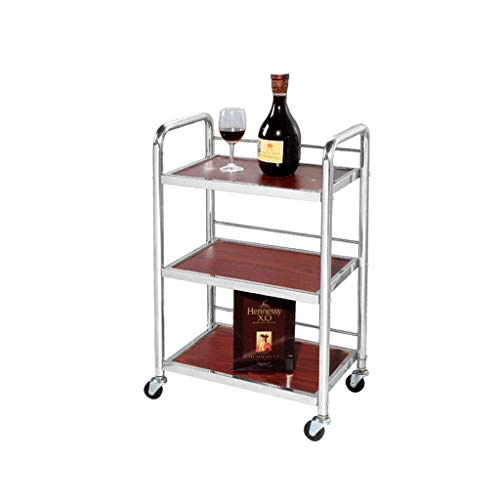 Service Utility Carts Hotel Edelstahl Zwei/Drei Schichten Rollen Das Esszimmer Auto Weinwagen Hot Pot Auto Trolleys Handkarren Drei Schichten Service Utility Carts Hotel Edelstahl Zwei/Drei Schichten Rollen Das Esszimmer Auto Weinwagen Hot Pot Auto Trolleys Handkarren Drei Schichten von FGFTHJBJNBDKFVFNVJNFBNVJG