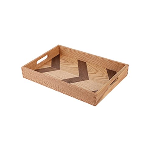 Serviertablett, Snacktablett, Frühstückstablett, Holztablett Serviertablett Home Rechteckiges Tablett Frühstück Obsttablett für Lebensmittel und Tischdekoration Couchtisch Tablett Elegantes Serviertablett, Snacktablett, Frühstückstablett, Holztablett Serviertablett Home Rechteckiges Tablett Frühstück Obsttablett für Lebensmittel und Tischdekoration Couchtisch Tablett Elegantes von FGFTHJBJNBDKFVFNVJNFBNVJG