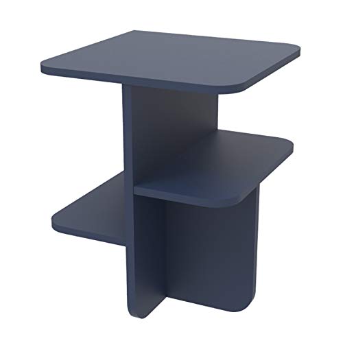 Teetisch Geometrie Holz Beistelltisch Akzenttisch Wohnzimmer Mehrschichtiger Couchtisch 50 cm Tiefblau Tisch Kleiner Couchtisch Teetisch Geometrie Holz Beistelltisch Akzenttisch Wohnzimmer Mehrschichtiger Couchtisch 50 cm Tiefblau Tisch Kleiner Couchtisch von FGFTHJBJNBDKFVFNVJNFBNVJG