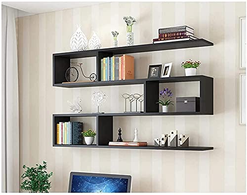 Wandregal Wandmontage Hängeschrank Wandschrank Bücherregal Bücherregal Kreatives Weinregal Massivholz Niture/Weiß/L von FGFTHJBJNBDKFVFNVJNFBNVJG