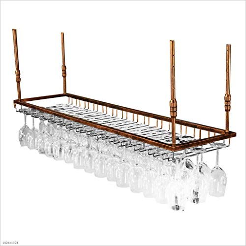 Weinflaschenregal, Wandhalter, Flaschen- und Glashalter, rustikaler Weinhalter, Wandaufbewahrungsregal, schwarz, 120 x 40 cm von FGFTHJBJNBDKFVFNVJNFBNVJG