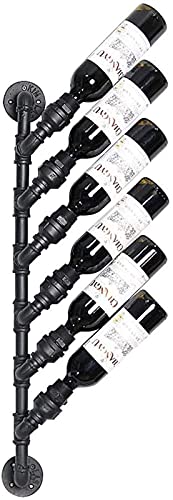 Weinhalter Weinregal Heimdekoration Weinregal Schmiedeeisen Wandmontiertes Weinregal Sicher und Stabil Rutschfester Weinhalter - 5 Flaschen Interessantes Leben Weinhalter Weinregal Heimdekoration Weinregal Schmiedeeisen Wandmontiertes Weinregal Sicher und Stabil Rutschfester Weinhalter - 5 Flaschen Interessantes Leben von FGFTHJBJNBDKFVFNVJNFBNVJG