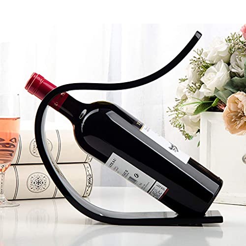 Weinregal, schlicht, modisch, kreativ, Weinregal, Umzug, neues Zuhause, Geschenk, Weinschrank, Dekoration, Ornamente (Farbe: A) von FGFTHJBJNBDKFVFNVJNFBNVJG