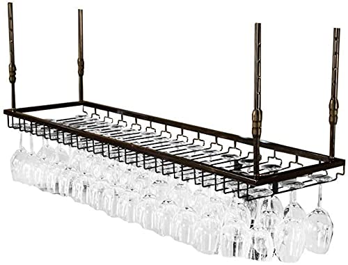 Weinregal, wandmontierter Flaschenhalter aus Metall zum Aufhängen von Getränkehalter und Getränkehalter aus europäischem Eisen, kleines Weinregal (Farbe: Schwarz, Größe: 120 x 35 cm) von FGFTHJBJNBDKFVFNVJNFBNVJG