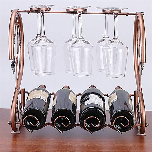 Weinregal Retro Regal Eisen Weinflaschenhalter Bar Zubehör Home Bars Ständer für Weinflaschen von FGFTHJBJNBDKFVFNVJNFBNVJG