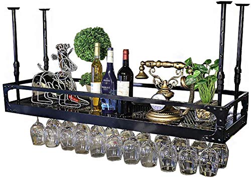 Weinregal Wandhalter Metall Hängeregal Kelchhalter Regal Hängender Weinglashalter Weinflaschenhalter Wandregal Aufbewahrung Organizer Rack Weinregal Wandhalter Metall Hängeregal Kelchhalter Regal Hängender Weinglashalter Weinflaschenhalter Wandregal Aufbewahrung Organizer Rack von FGFTHJBJNBDKFVFNVJNFBNVJG
