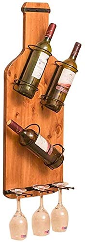 Weinregal Wandmontage 3 Flaschen Weinregal Display Ständer Massivholz Hängend Weinhalter Regal Retro Dekorationen Modernes Minimalistisches Design für Weinliebhaber Weinregal Wandmontage 3 Flaschen Weinregal Display Ständer Massivholz Hängend Weinhalter Regal Retro Dekorationen Modernes Minimalistisches Design für Weinliebhaber von FGFTHJBJNBDKFVFNVJNFBNVJG