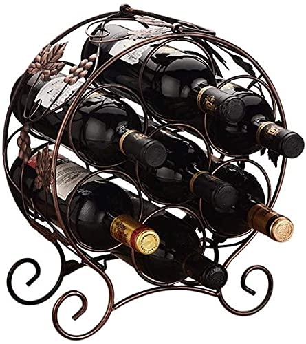 Weinregal Weinflaschenregal Kreatives Metall Weinregal Mehrflaschen Flaschenregal Zuhause Weinregal Dekoration Interessantes Leben von FGFTHJBJNBDKFVFNVJNFBNVJG
