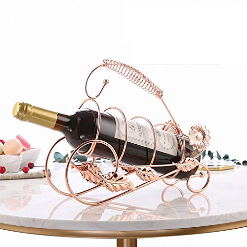 Weinregale für Einzelflaschen, Arbeitsplatte, kleines Weinregal, Flaschenhalter, Weinregal, Displayhalter in Speisekammer, Keller, Küche, Wohnzimmer, freistehendes Regal, 26 x 10 x 23 cm, Rotgold Weinregale für Einzelflaschen, Arbeitsplatte, kleines Weinregal, Flaschenhalter, Weinregal, Displayhalter in Speisekammer, Keller, Küche, Wohnzimmer, freistehendes Regal, 26 x 10 x 23 cm, Rotgold von FGFTHJBJNBDKFVFNVJNFBNVJG