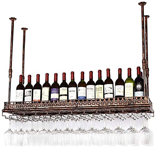 s Weinregal/Hängender Rotweinbecherhalter/Hängender kopfüber Glashalter/Kreative Hausbar/Weinregal Hängender Glashalter (Farbe: 60 x 35 cm) von FGFTHJBJNBDKFVFNVJNFBNVJG