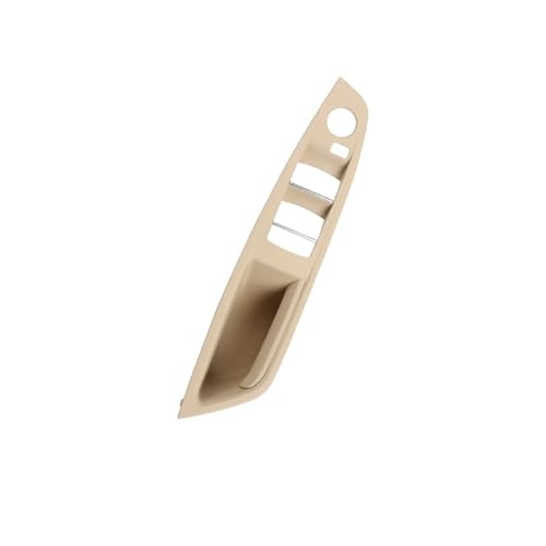 Auto Türgriff Innentürgriffe Für 5 Series 2010-2017 F10 F11 LHD RHD Innentür Pull Griff Armlehne Panel Ohne Spiegel Klapp Taste(LHD Beige) von FGHDSSA