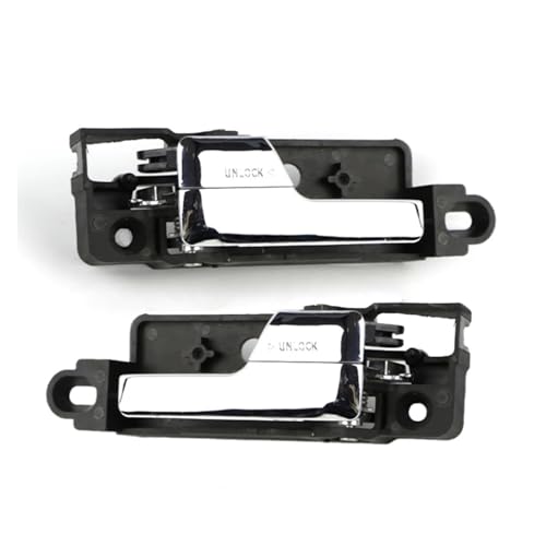 Auto Türgriff Innentürgriffe Für Ford Für Fusion 2006 2007 2008 2009 2010 2011 2012 Innen Türgriff Chrom(Rear 1pair) von FGHDSSA