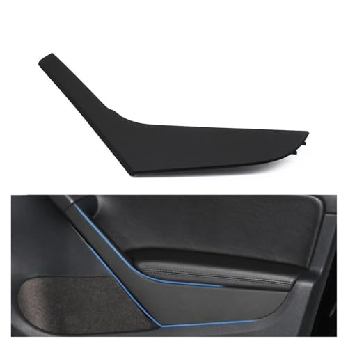 FGHDSSA Auto Türgriff Innentürgriffe Auto-Innentürverkleidung Pull Trim Cover Für VW Für Golf 6 Für GTI MK6 2009 2010 2011 2012 2013 2014 5K4868039A82V(Black Right) von FGHDSSA