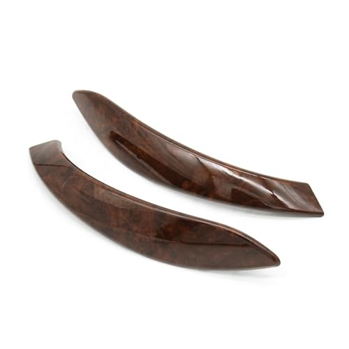 FGHDSSA Auto Türgriff Innentürgriffe For 3 4 Series For M3 For M4 F33 F34 F35 F36 2013-2018 Interior Door Pull Handle Outer Cover Trim(Walnut 2PCS) von FGHDSSA