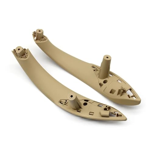 FGHDSSA Auto Türgriff Innentürgriffe Für 3er 4S Für M3 Für M4 F34 F35 F36 F82 F83 Auto-Innentür-Zuggriff Innenverkleidung Mit Verkleidung(Beige Rear 2pcs) von FGHDSSA