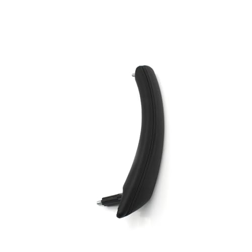 FGHDSSA Auto Türgriff Innentürgriffe Für 5 Series 2006–2010 E60 E61 LHD RHD Rechte Seite Innen Pull Griff Leder Armlehne Abdeckung 51416983672(Rear Left-Black) von FGHDSSA