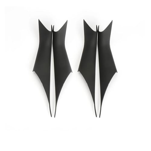 FGHDSSA Auto Türgriff Innentürgriffe Für 5 Series 520 523 525 530 528 535i 2018-2021 Innentürgriffabdeckung Türschüssel Aufkleber Dekoration Türverkleidung(Black 1 Set) von FGHDSSA