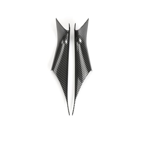 FGHDSSA Auto Türgriff Innentürgriffe Für 5 Series 520 523 525 530 528 535i 2018-2021 Innentürgriffabdeckung Türschüssel Aufkleber Dekoration Türverkleidung(Carbon Fiber 1Pair) von FGHDSSA