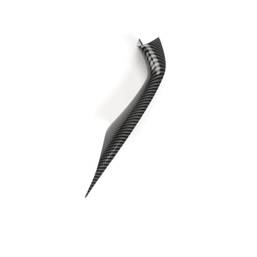FGHDSSA Auto Türgriff Innentürgriffe Für 5 Series 520 523 525 530 528 535i 2018-2021 Innentürgriffabdeckung Türschüssel Aufkleber Dekoration Türverkleidung(Carbon Fiber Left) von FGHDSSA
