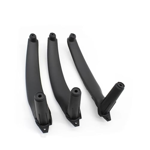 FGHDSSA Auto Türgriff Innentürgriffe Für Für X5 Für X6 E70 E71 E72 2007-2013 3-teiliges Set LHD RHD Auto-Innentür-Innengriffabdeckung(RHD Black 3PCS) von FGHDSSA