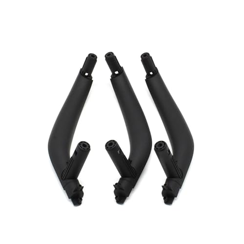 FGHDSSA Auto Türgriff Innentürgriffe Für Für X5 Für X6 F15 F16 2014-2018 3 STÜCKE LHD RHD Autoinnenraum Beifahrertürgriffabdeckung Verkleidung(LHD 3PCS Black) von FGHDSSA