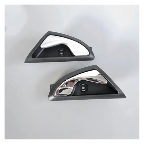 FGHDSSA Auto Türgriff Innentürgriffe Für JAC J3 J3S J3 Für Turin 2009-2015 Grau Und Chrom Inner Griff Vorne Links Hinten Rechts Silbrig(Chrome Rear right) von FGHDSSA