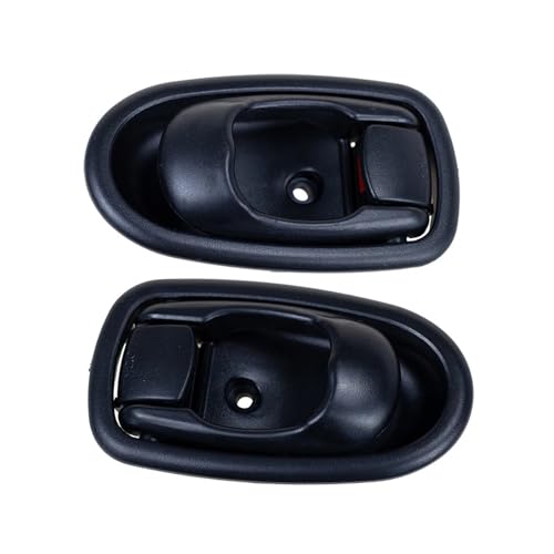 FGHDSSA Auto Türgriff Innentürgriffe Für KIA Für Spectra Auto Innen Türgriff Links Rechts RH:0K2N1-58330A96 LH:0K2N1-59330A96(1 Pair Black) von FGHDSSA