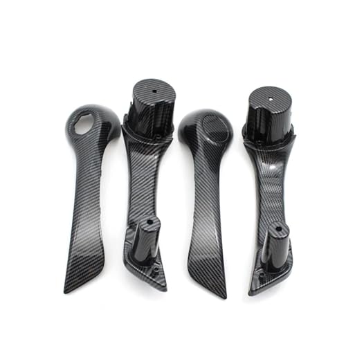 FGHDSSA Auto Türgriff Innentürgriffe Für Koleos I 2008–2016 2/4 Stück Linker Fahrer Innentürgriff Vorne Mit Außenabdeckung(Carbon-Left Right) von FGHDSSA