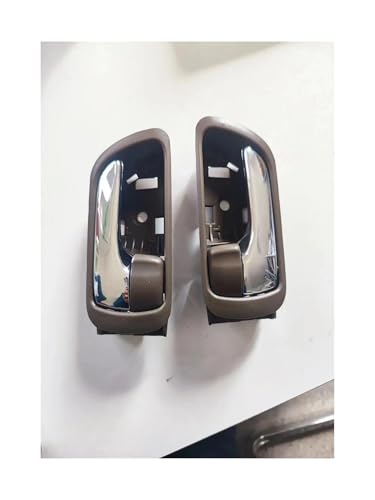 FGHDSSA Auto Türgriff Innentürgriffe Für Toyota Für Camry 2002 2003 2006 Innentürgriff Vorne Oder Hinten Chrom Ohne Innendeckel(Brown LH and RH 2pcs) von FGHDSSA