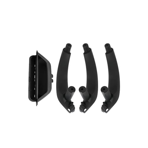 FGHDSSA Auto Türgriff Innentürgriffe Für X3 Für X4 F25 F26 Auto-Innentürgriff Links Rechts Innentürverkleidung Griff Pull Trim Cover 51419209216(Black LHD 1 Set) von FGHDSSA