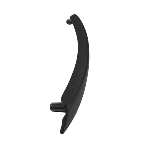 FGHDSSA Auto Türgriff Innentürgriffe Für X5 Für X6 E70 E71 E72 2007-2013 Innen Beifahrertürgriff Leder Außenabdeckung(Left Black 1PC) von FGHDSSA
