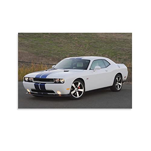 Auto-Poster, Dodge Challenger Leinwand-Kunstposter und Wandkunst, Bilderdruck, modernes Familien-Schlafzimmer, Dekor-Poster, 40 x 60 cm Auto-Poster, Dodge Challenger Leinwand-Kunstposter und Wandkunst, Bilderdruck, modernes Familien-Schlafzimmer, Dekor-Poster, 40 x 60 cm von FGHF