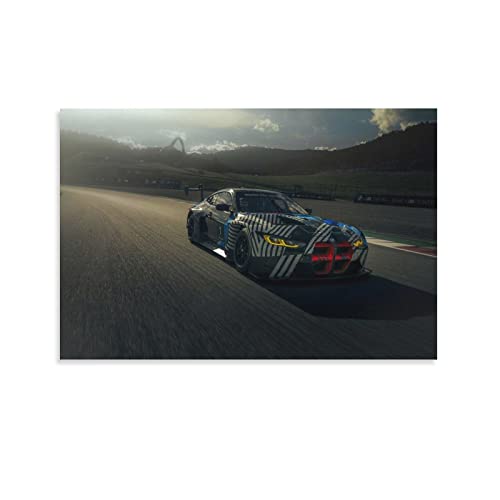 Auto-Poster BMW M4 GT3, Leinwand-Kunstposter und Wandkunst, Bild, modernes Familien-Schlafzimmer, Dekor-Poster, 30 x 45 cm Auto-Poster BMW M4 GT3, Leinwand-Kunstposter und Wandkunst, Bild, modernes Familien-Schlafzimmer, Dekor-Poster, 30 x 45 cm von FGHF