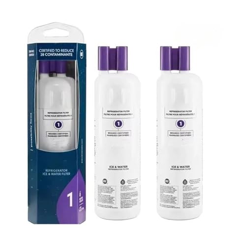 Ersatz-Wasserfilter for Kühlschränke, EDR1RXD1, kompatibel mit W10295370A, 469081, 469930, P8RFWB2L, P4RFWB(2Pcs) von FGJDERYH