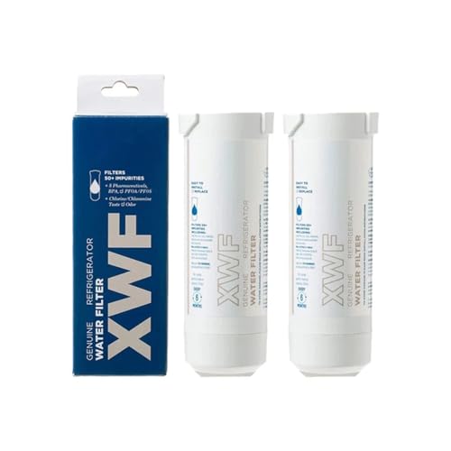 Ersatz-Wasserfilter for Kühlschrank, kompatibel mit GE XWF GSE25 GSS23 GSS25 GZS22 PSE25 CZS22 XFE26 GDE21 GNE27JSMSS MB-F48, Filtersystem(2Pcs) von FGJDERYH