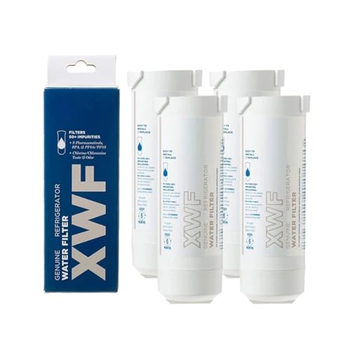 Ersatz-Wasserfilter for Kühlschrank, kompatibel mit GE XWF GSE25 GSS23 GSS25 GZS22 PSE25 CZS22 XFE26 GDE21 GNE27JSMSS MB-F48, Filtersystem(4Pcs) von FGJDERYH