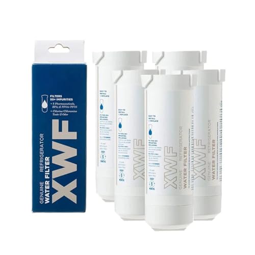 Ersatz-Wasserfilter for Kühlschrank, kompatibel mit GE XWF GSE25 GSS23 GSS25 GZS22 PSE25 CZS22 XFE26 GDE21 GNE27JSMSS MB-F48, Filtersystem(5Pcs) von FGJDERYH