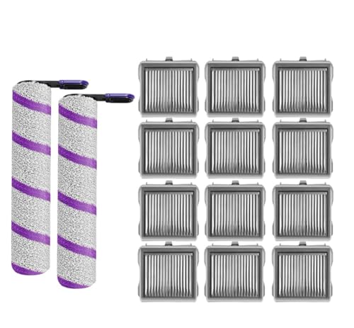 HEPA-Filter mit Rollenbürste, kompatibel mit Narwal S20 Pro/S30 Pro/S30 Nass-Trocken-Staubsauger, Ersatzzubehör(15PCS) von FGJDERYH