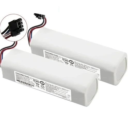 ​​Staubsauger-Akku-Ersatz, kompatibel mit Dreame L10 Prime/L10s Prime/L10 Ultra/L10s Ultra, Lithium-Ionen-Akku mit hoher Kapazität, verlängerte Laufzeit(12800mAhx2) von FGJDERYH