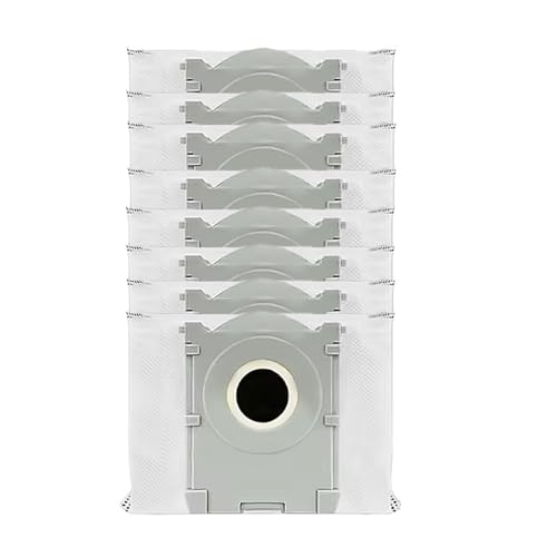 Staubsauger-Ersatzset. Kompatibel mit Ecovacs X9 Pro Omni/X9-Teilen, Hauptbürste, seitlicher Staubbeutel, HEPA-Filter(Beige) von FGJDERYH