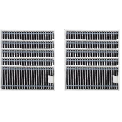 Staubsauger-Ersatzset. Kompatibel mit Ecovacs X9 Pro Omni/X9-Teilen, Hauptbürste, seitlicher Staubbeutel, HEPA-Filter(Chocolate) von FGJDERYH