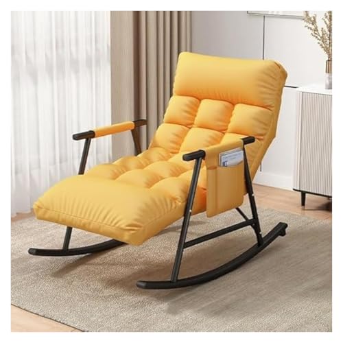 FGJUYLKvchgf Schaukelstuhl Bequeme Liegestühle Loungesessel mit Armlehnen for den Innenbereich von FGJUYLKvchgf