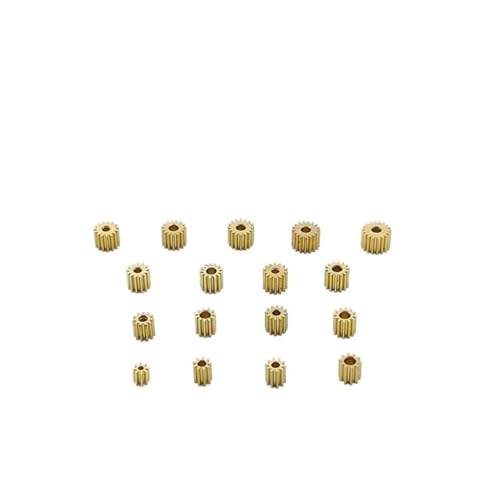 Einspritzdüse Für Modulus-Metall-Kupfer-Messing-Zahnrad Mit 8T-18T-Zähnen Für Elektronische Starterspindel, Passend Für 1 Mm, 1,5 Mm, 2 Mm Welle von FGKDLDZCZM